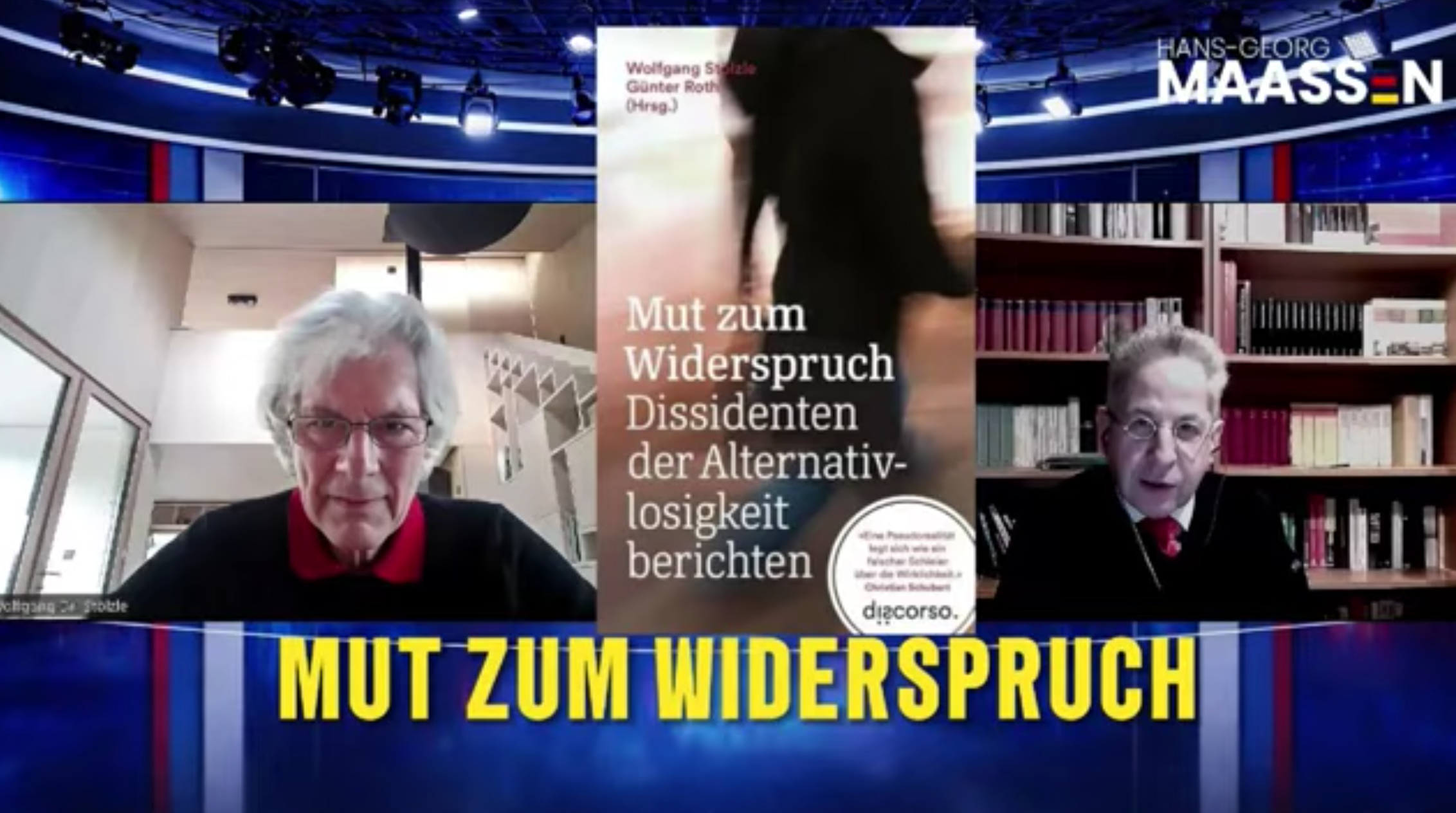 „Mut zum Widerspruch“ – Wenn Meinungsfreiheit ihren Preis hat - Hans-Georg Maaßen im Gespräch mit Prof. Dr. Wolfgang Stölzle