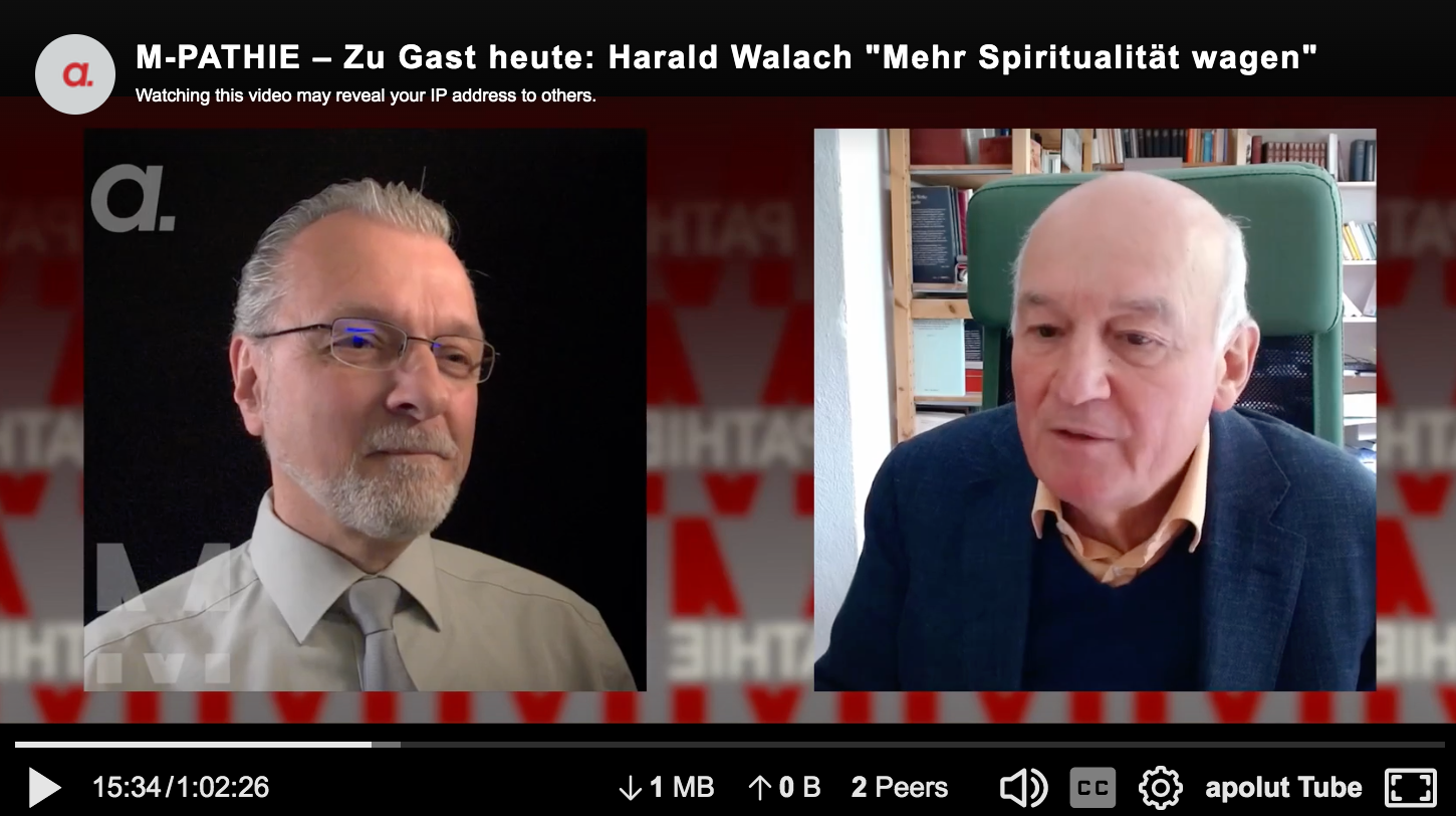 Mehr Spiritualität wagen: Warum Aufklärung ohne Spiritualität unvollständig bleibt – Prof. Harald Walach im Gespräch