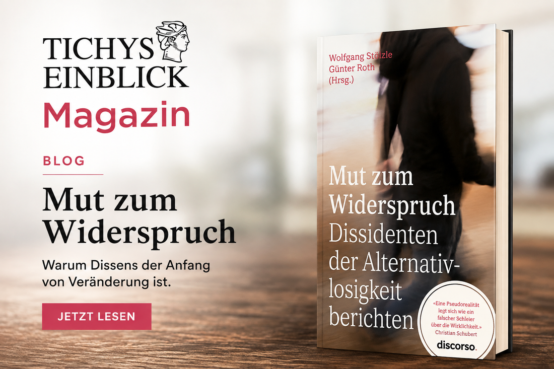 Mut zum Widerspruch - Rezension bei Tichys Einblick